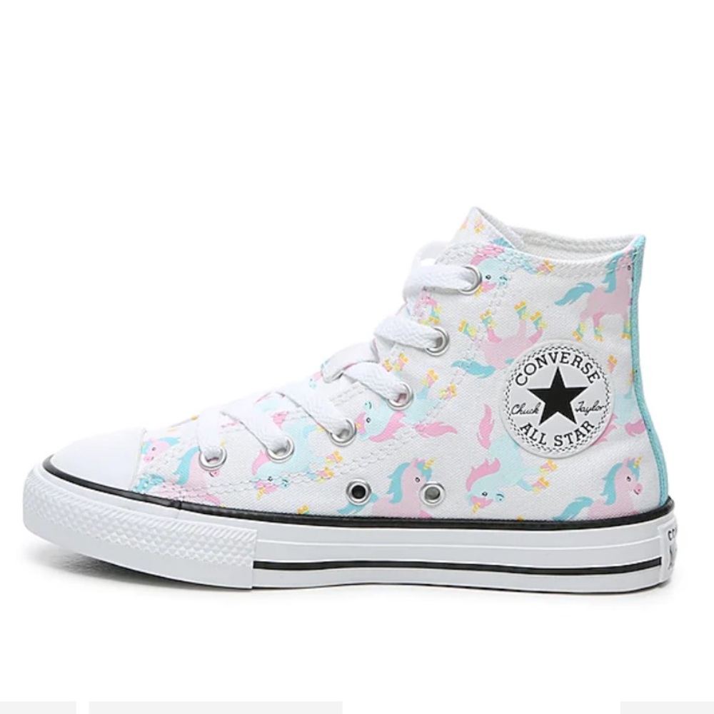 Girls Converse Chuck Taylor Unicorn Shoes